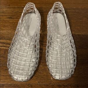 Jeffrey Campbell Women's Metallic Silver Loafers